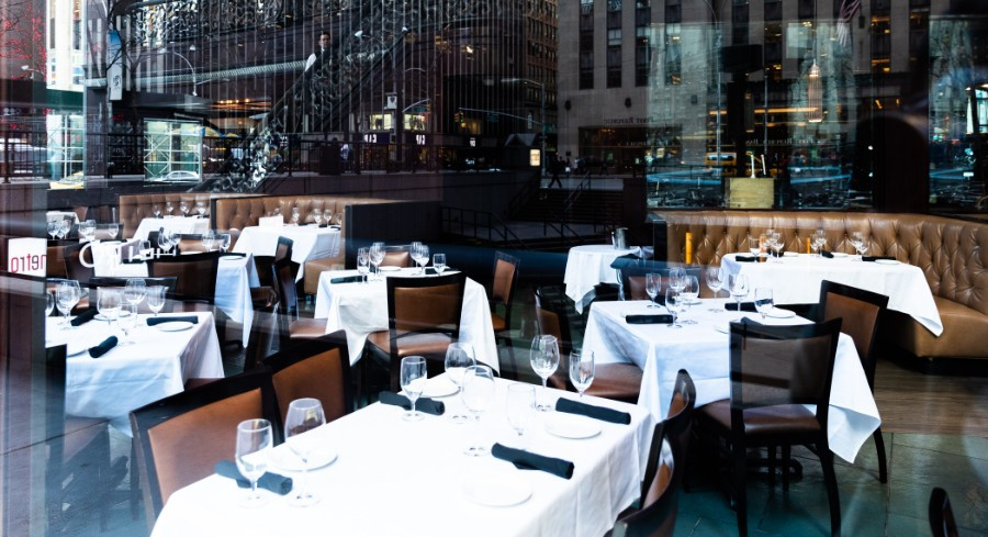 An empty restaurant is seen on March 13, 2020 in New York City | Getty Images An empty restaurant is seen on March 13, 2020 in New York City | Getty Images