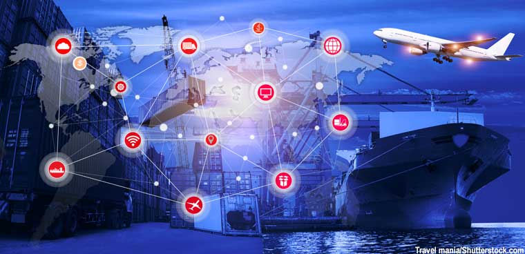 global supply chain (Travel mania/Shutterstock.com)
