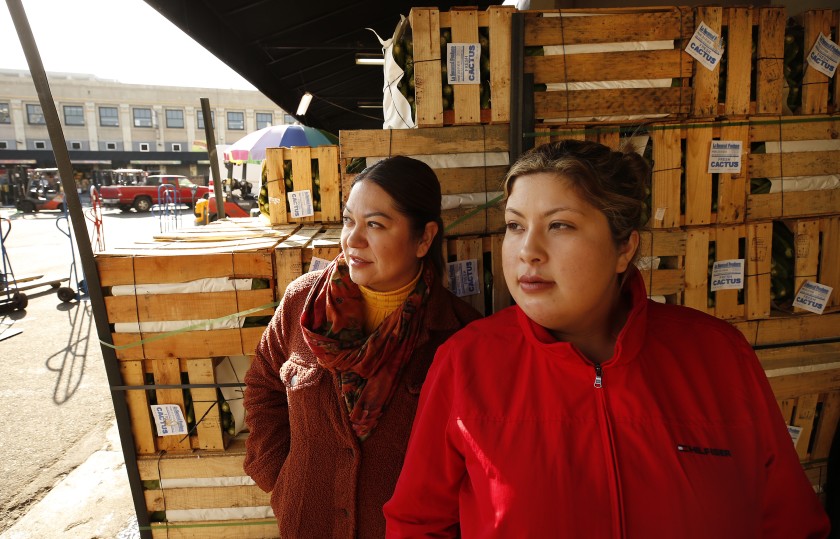 Alejandra and Melissa Leon of La Sucursal Produce