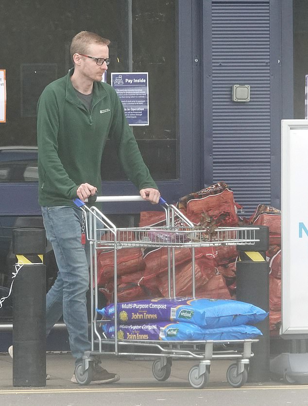 Shoppers continue to visit The Range for goods, pictured, despite the government's urge for people to stay at home