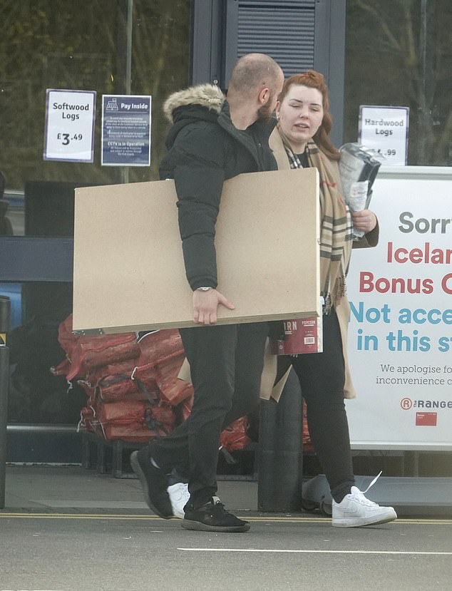 It comes as supermarkets are stepping up their efforts to enforce social distancing in their stores