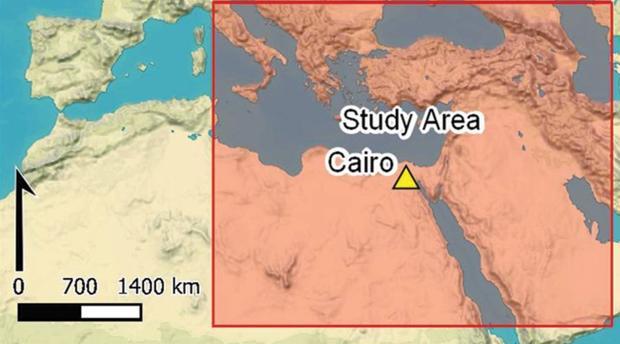 Decorated ostrich eggs were traded around the Mediterranean during the Bronze and Iron Ages.