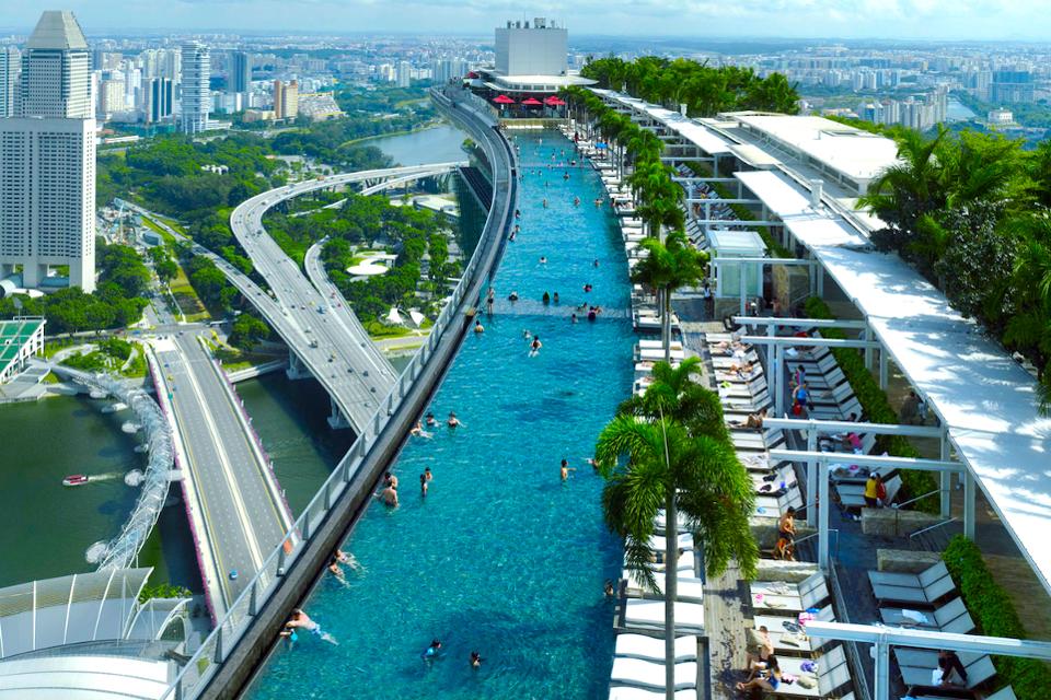 Marina Bay sands luxury hotel singapore 