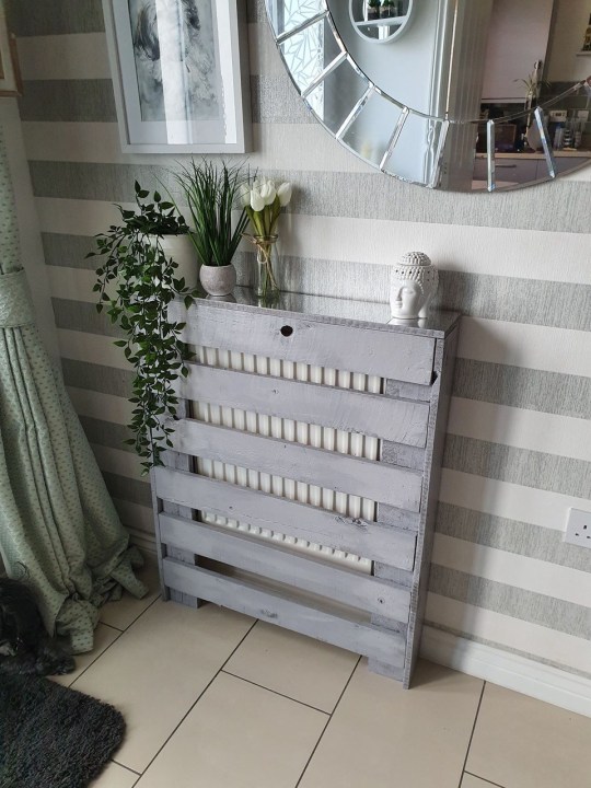 Hellan Pearce's radiator cover