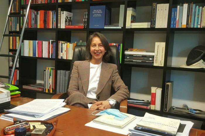 Francesca Masiero, president of PBA, in her office