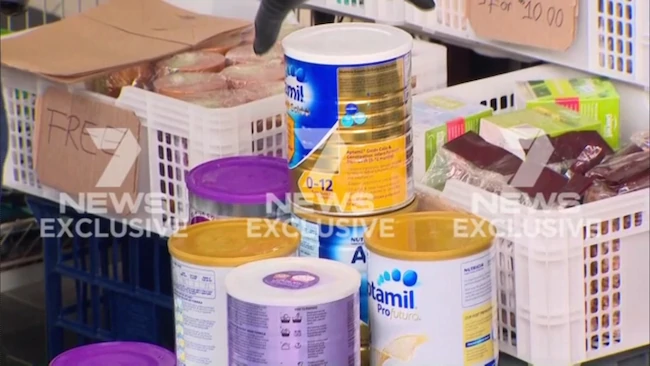 Some of the goods seized by NSW Police.