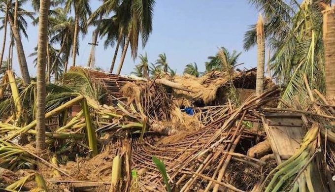 Severe cyclonic storms have leave millions of people homeless every year in India (Photo by Bismaya Mahapatra)