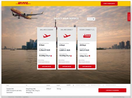 myDHLi, an innovative one-stop customer portal by  DHL Global Forwarding.