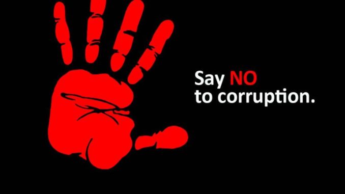 say no to corruption