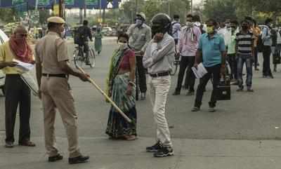Several workers in the city said they were forced to trudge farms, dumpyards and nullahs to reach Bijwasan toll plaza on Friday