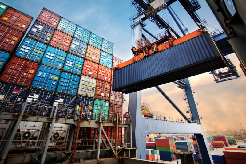 shipping container