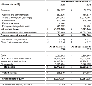 Dasa Summarized Income Statement & Financial Position