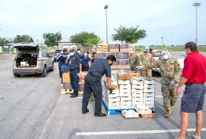 Harlingen food distribution