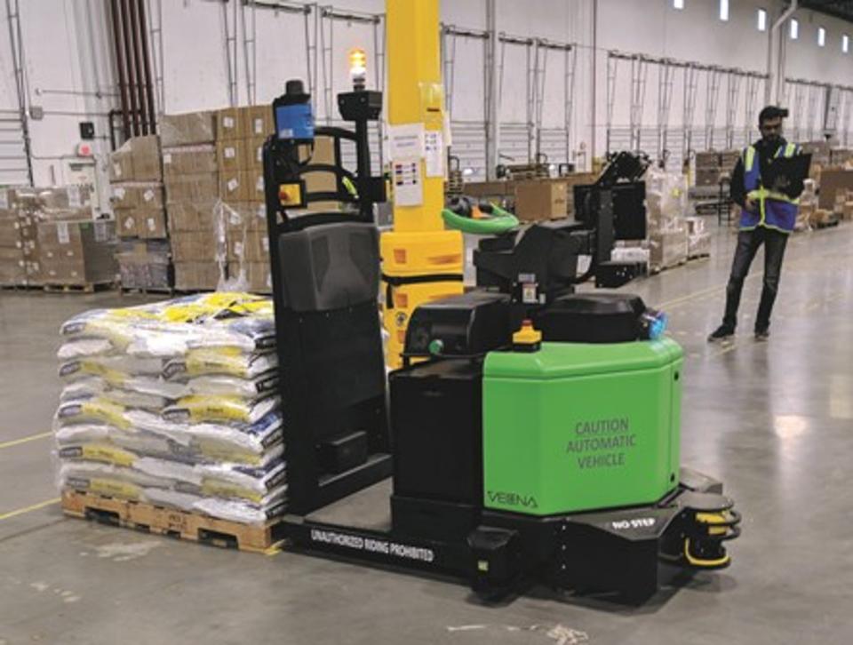 Vecna warehouse robot