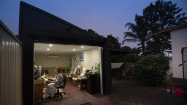 Pan Sandar Myint said she had concerns about returning to work in Sydney's CBD.