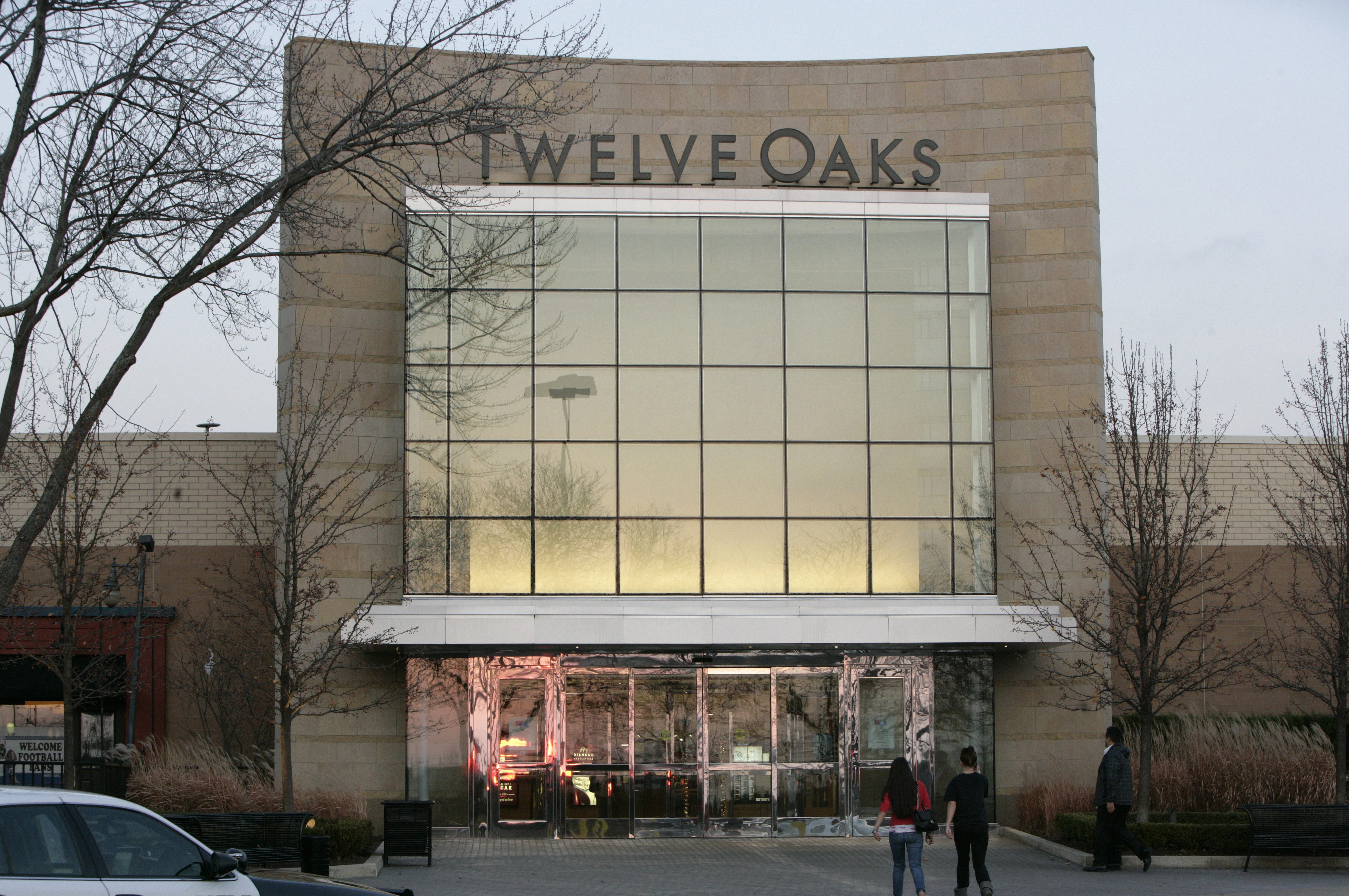An entrance to Twelve Oaks mall in Novi, Mich. on Tuesday, Nov. 16, 2011. 