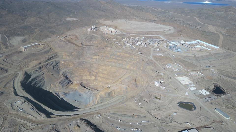 The Mountain Pass mine