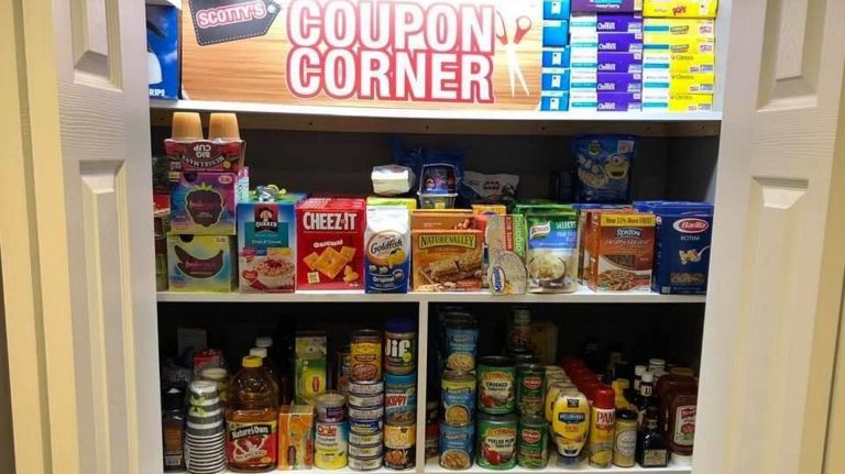 The well-stocked basement pantry of Scott Boudin, a
