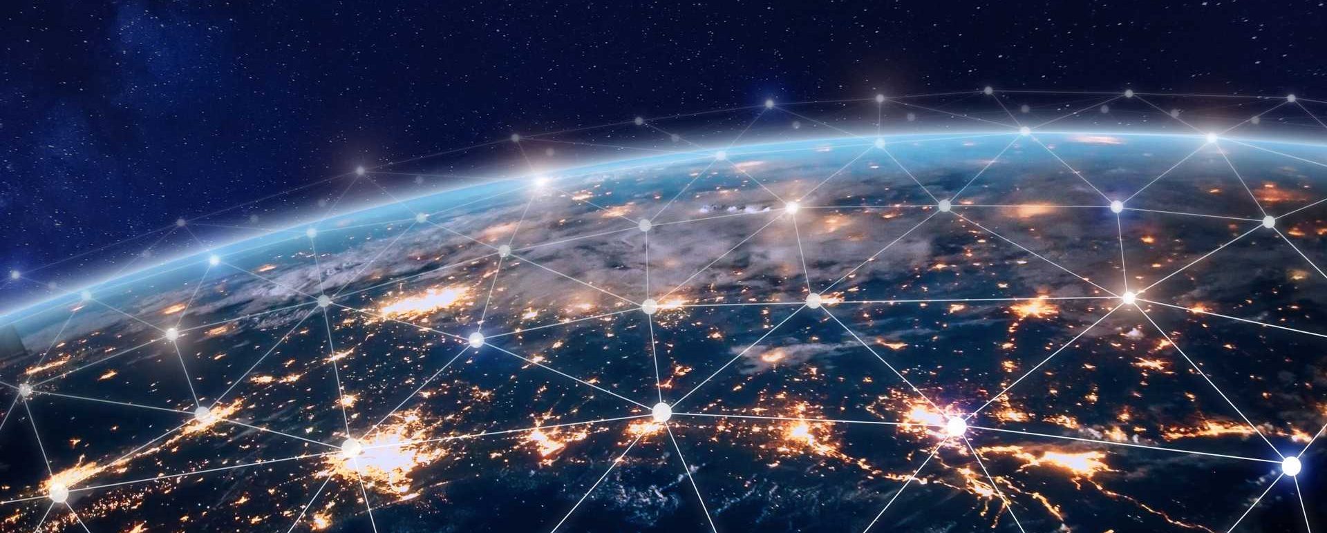 Supply chain logistics world globe network - shutterstock_725917057