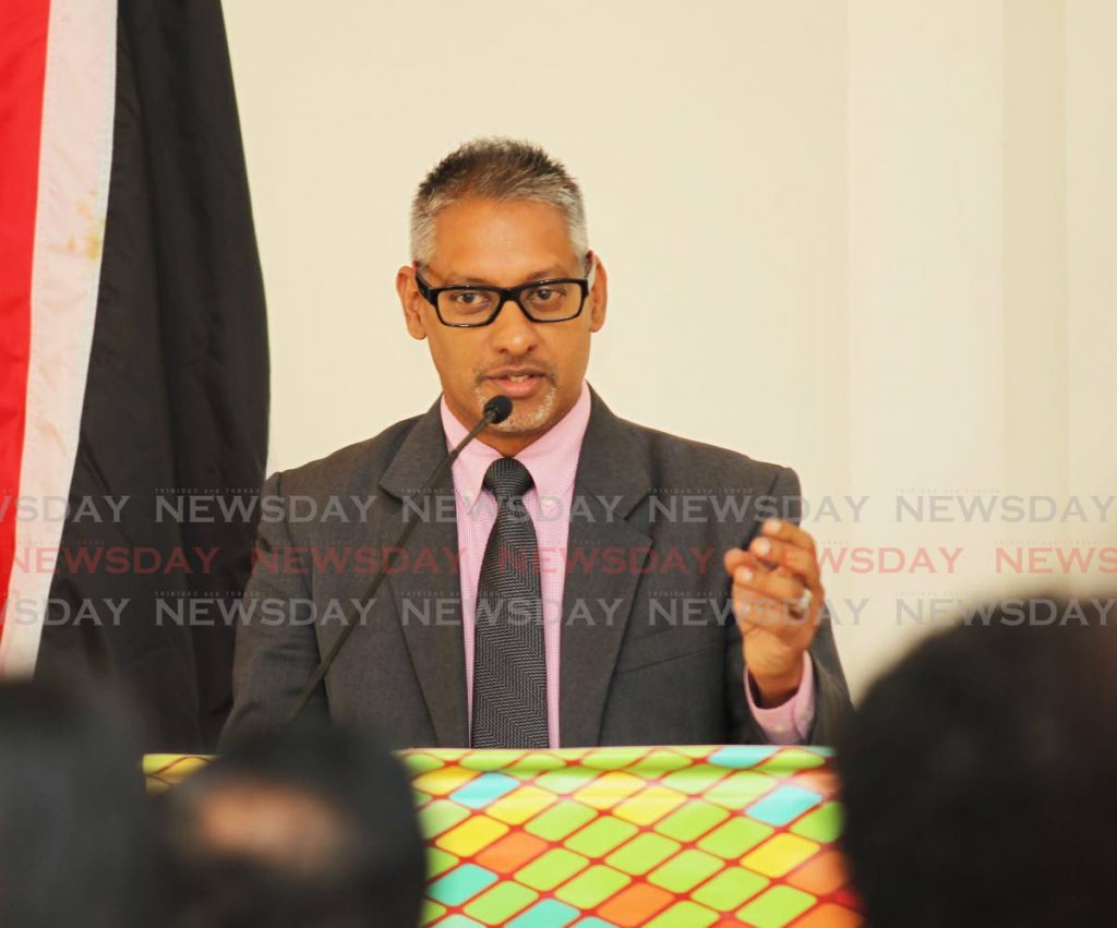 Minister of Agriculture, Land and Fisheries Clarence Rambharat - Lincoln Holder