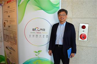Solar Applied Materials Technology president Huang Chii-feng
