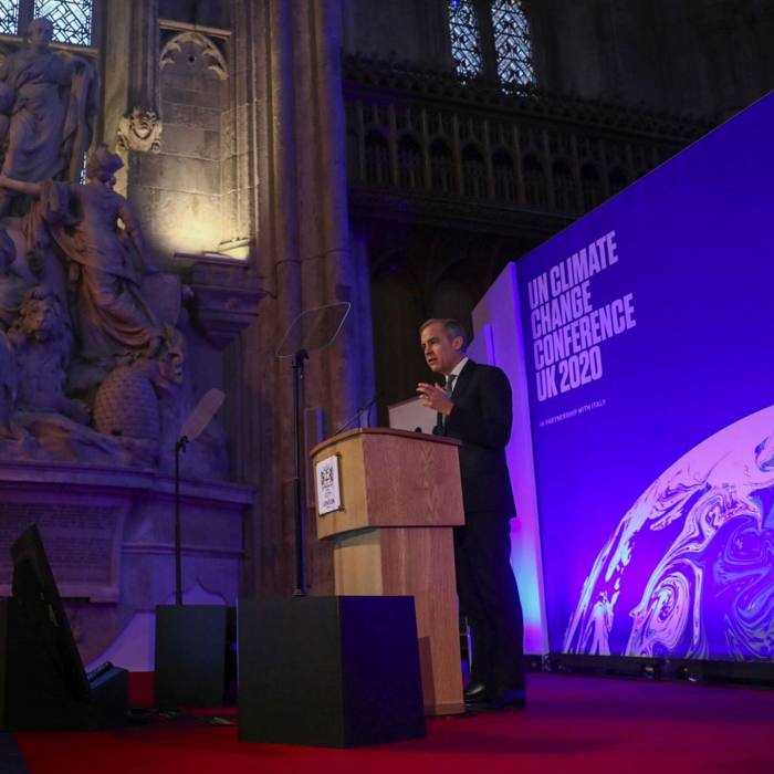 Mark Carney, former head of the Bank of England, has warned of a big investment risk from 'stranded assets'