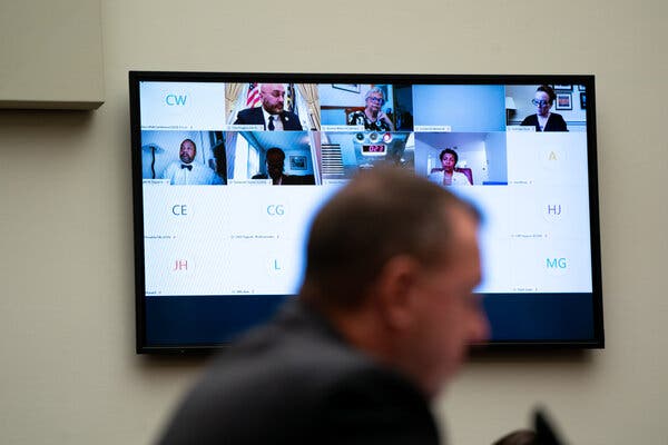 Webex has been used to conduct more than 100 congressional hearings during the pandemic.