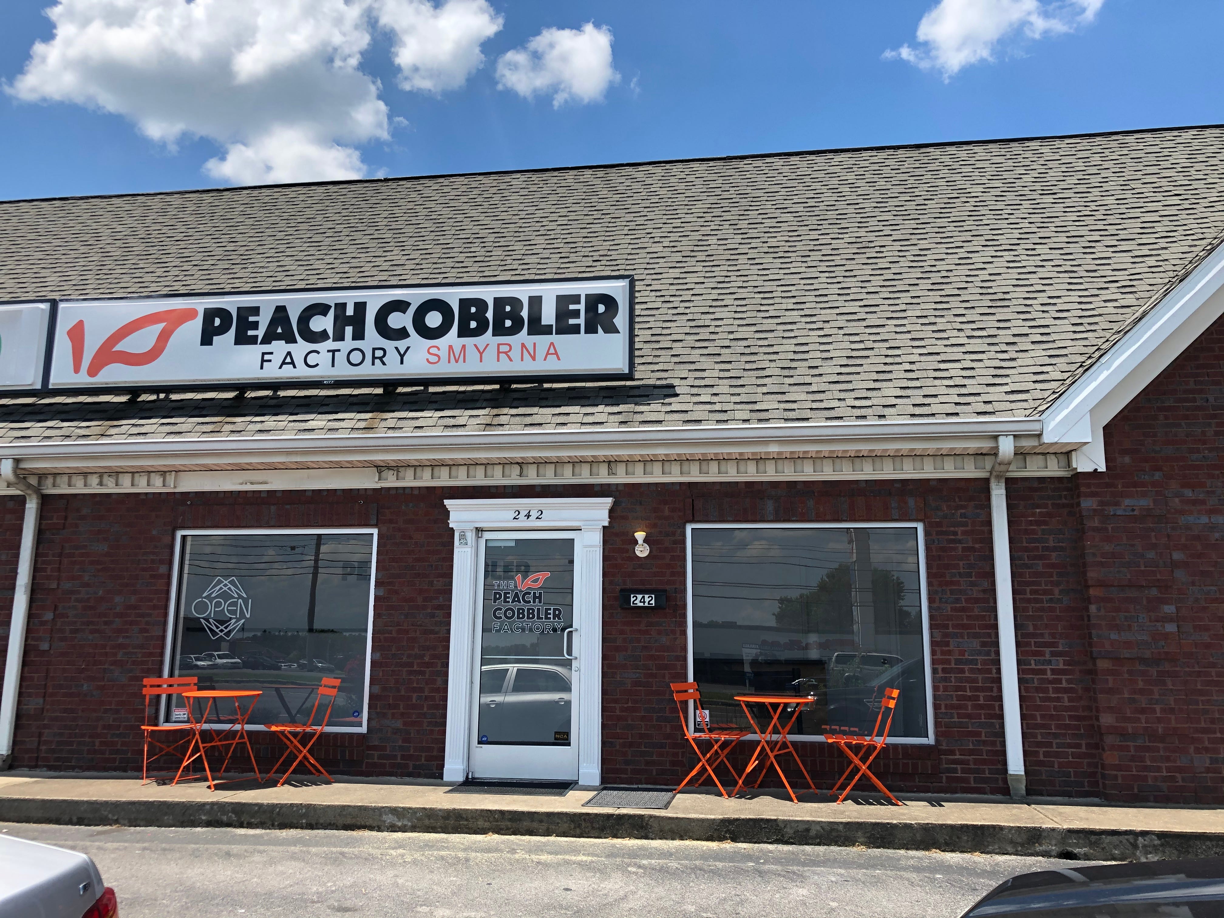 Peach Cobbler Factory opened its second location at 242 S. Lowry St. in Smyrna.