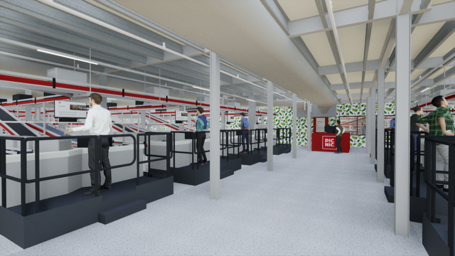 Person at PickCenter One picking workstation