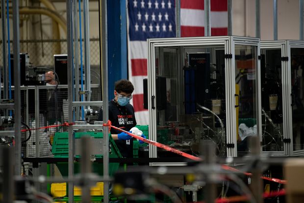 Wednesday’s factory data suggest a rebound is taking hold in the manufacturing sector. Here, a...