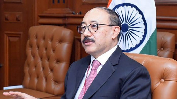 Foreign Secretary Harsh Vardhan Shringla | Photo: ANI