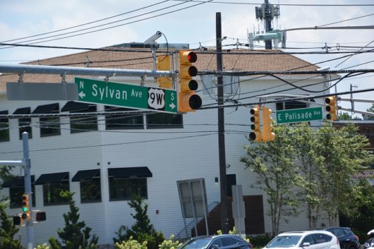 At the intersection in Englewood Cliffs