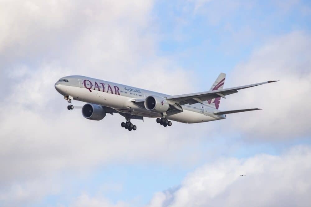 Qatar Boeing 777-300 Getty