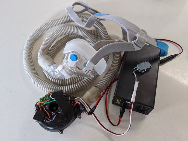 An open-source ventilator design based on CPAP devices