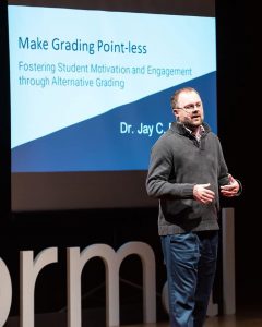 Jay Percell presents at TEDxNormal
