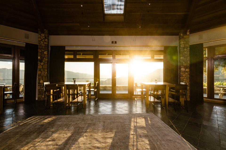 VIADER tasting room on Howell Mountain. 