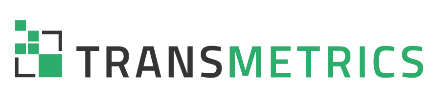 Transmetrics logo.