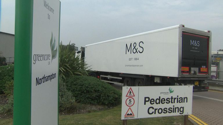 The Greencore factory makes sandwiches for M&S