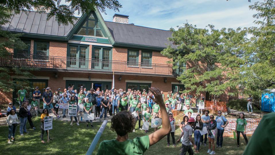 Seventh Generation employees participate in the 2019 global climate strike