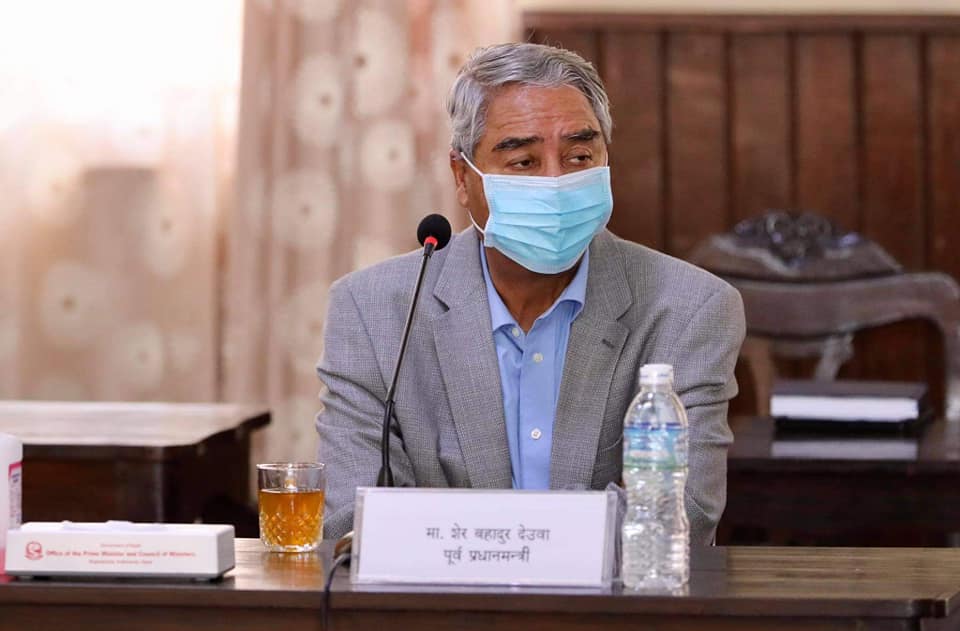 Deuba asks PM Oli to investigate irregularities in medical supplies procurement