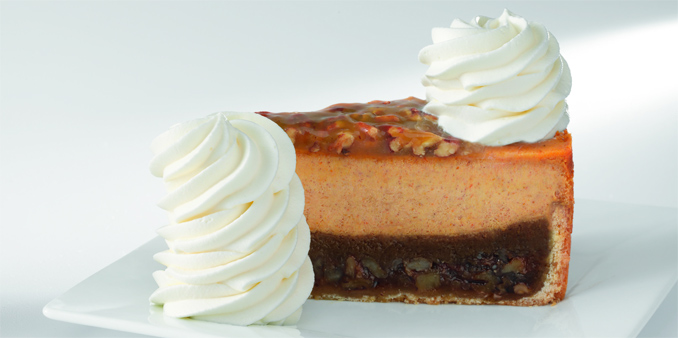 Pumpkin Pecan Cheesecake
