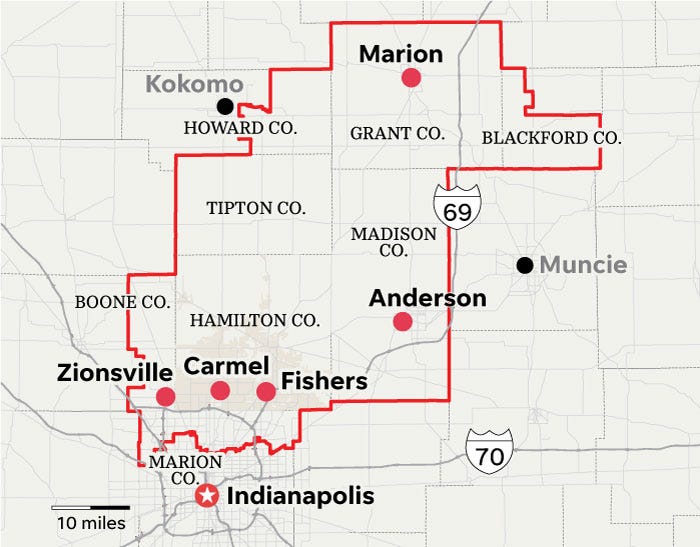 Indiana's 5th congressional district.