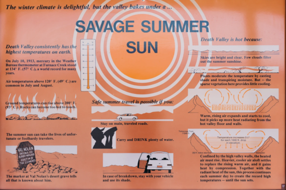 Savage Sun Death Valley