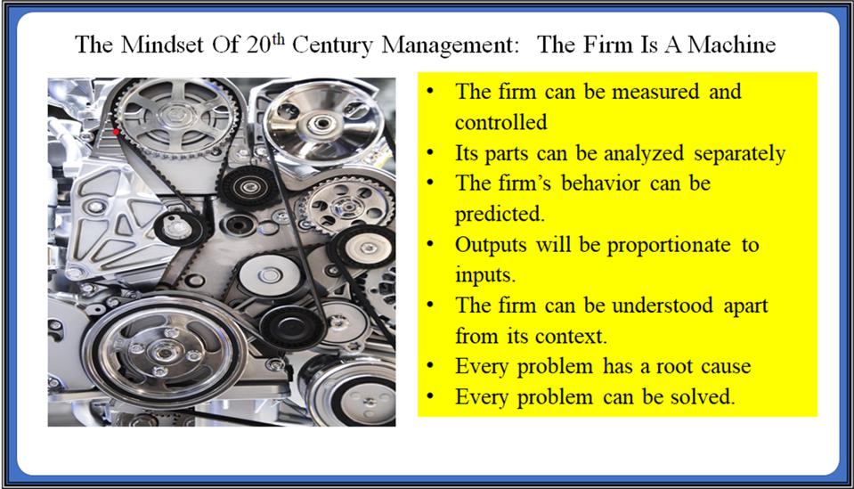 The firm as a machine