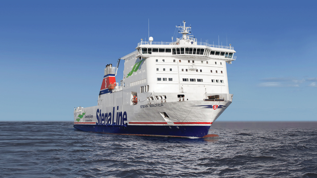STENA BALTICA, ex COTENTIN. Stena Line.