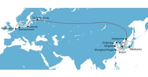 Maersk makes Asia-Europe AE19 ocean-rail service permanent
