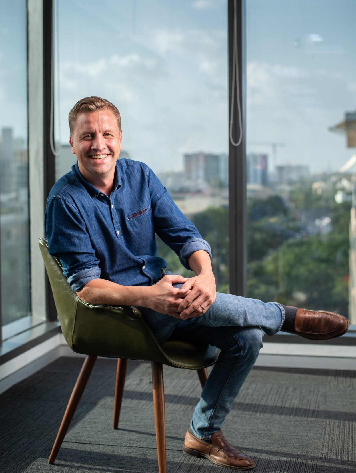 Oriental Brewery Company CEO Ben Verhaert (OB)