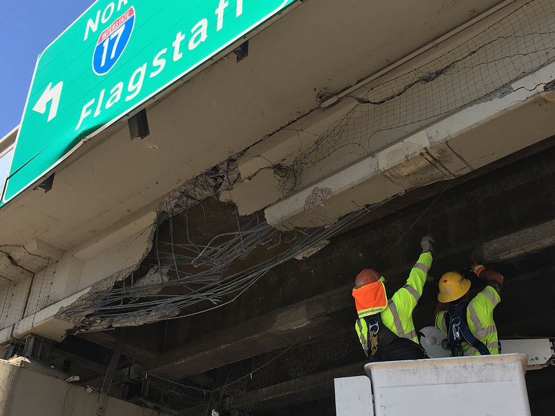 7th Ave Bridge Damage