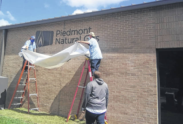 Piedmont Natural Gas&#8217; name unveiled on RCC building