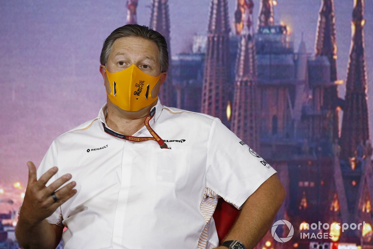 Zak Brown, Executive Director, McLaren 